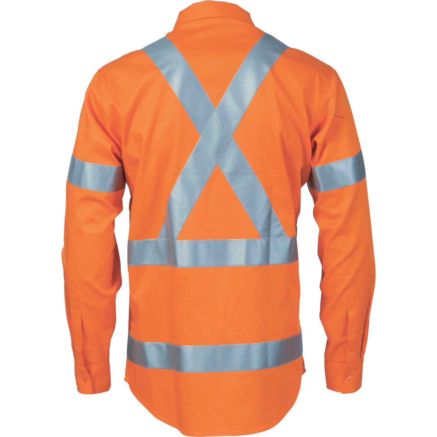 Cotton Shirt X Back CSR T L/S