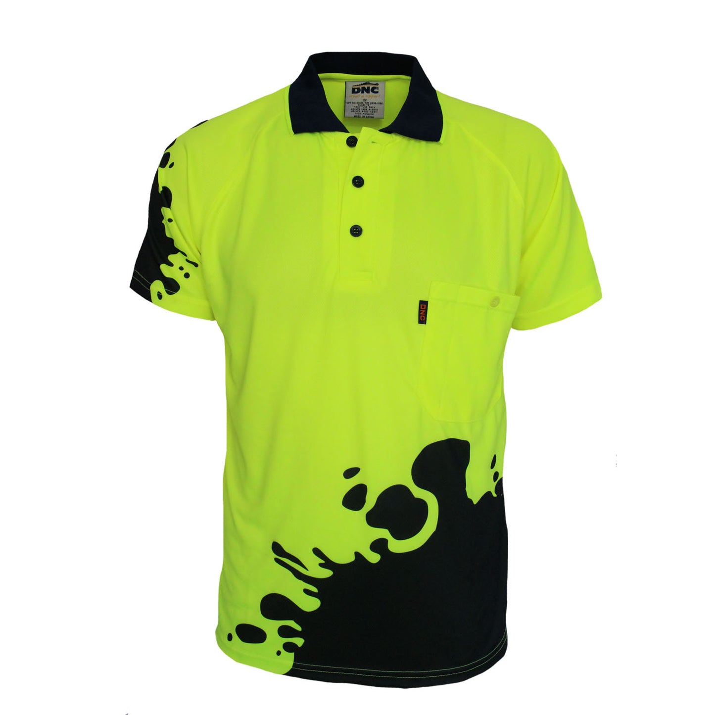 Hivis Sublimated Blot Polo