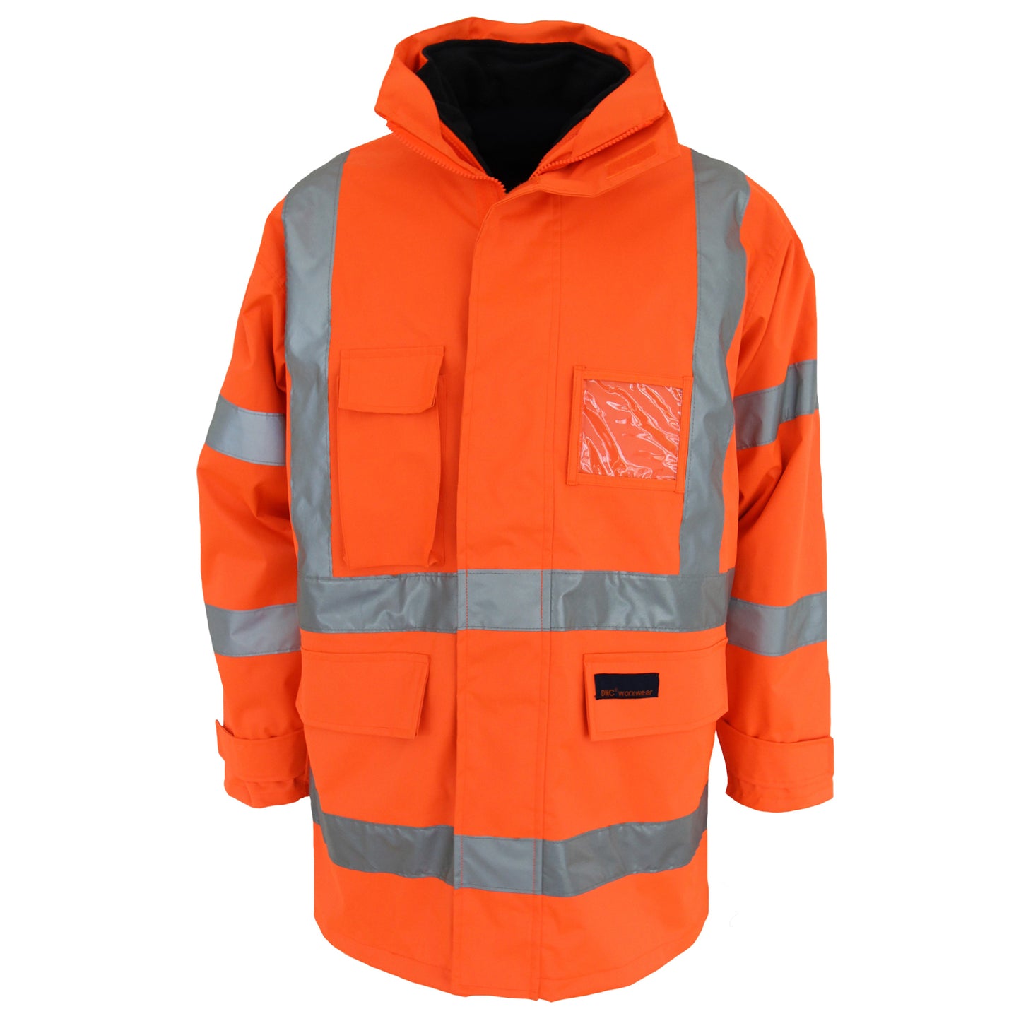 HiVis "6 in 1" Breathable Rain Jacket Biomotion