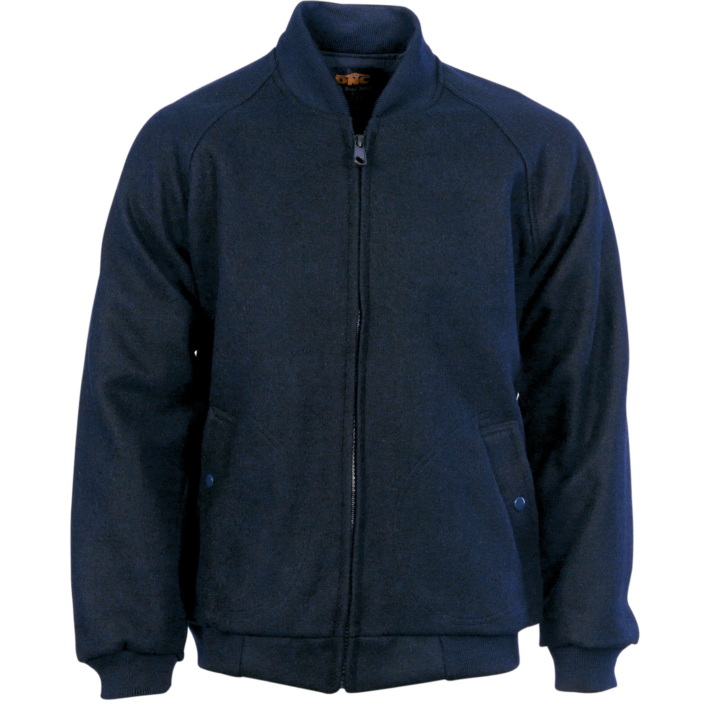 Bluey Jacket with Ribbing Collar & Cuffs
