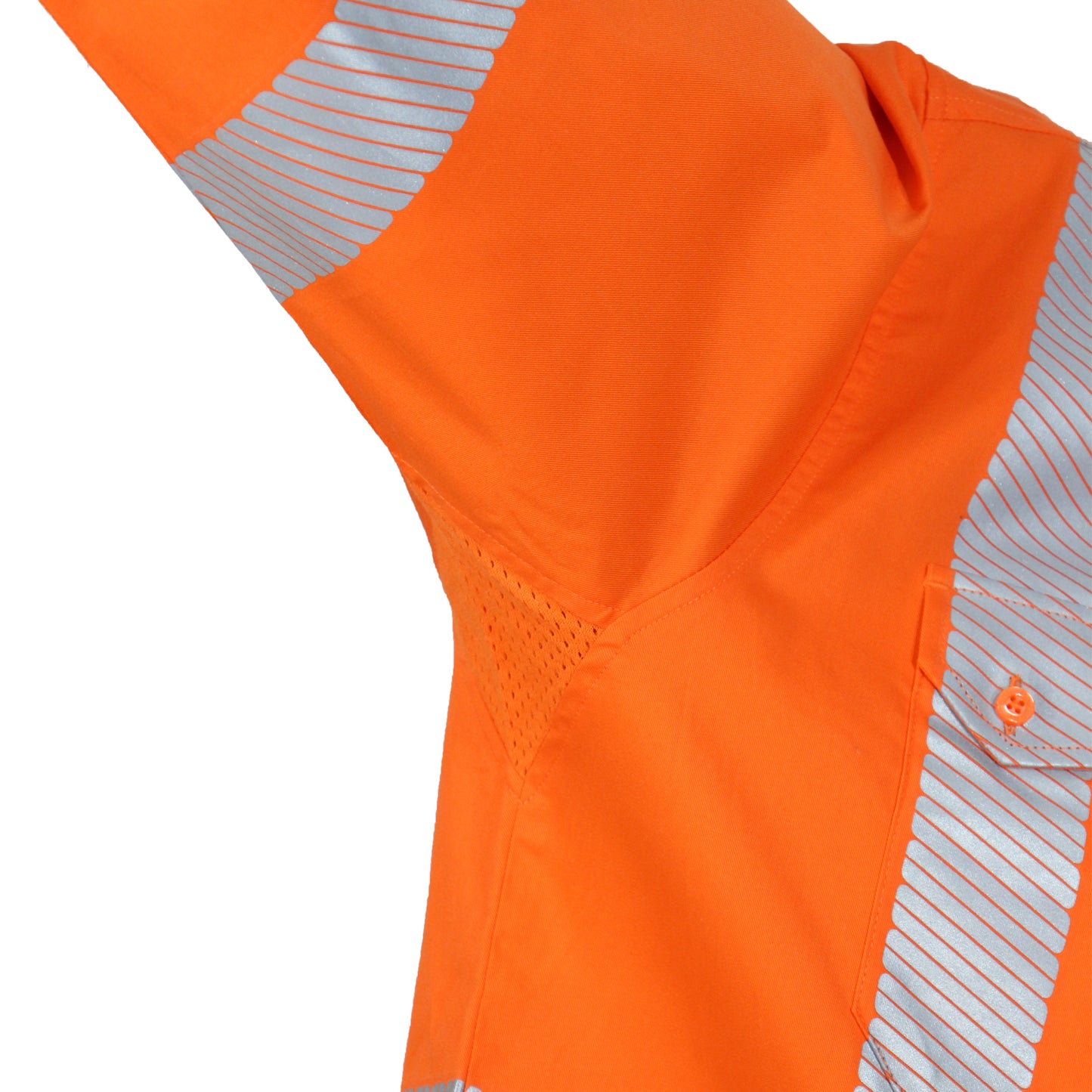 HiVis Segment Taped Coolight "X" Back Shirt