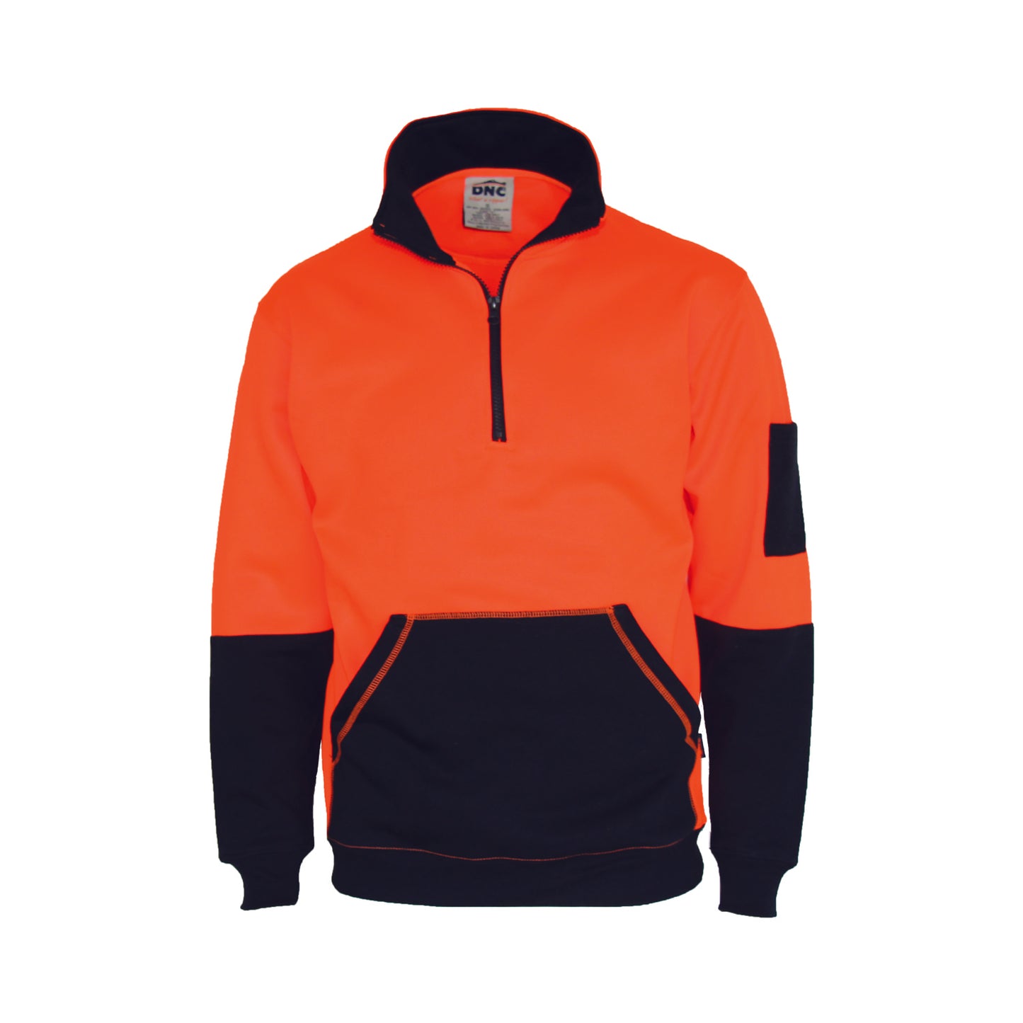 HiVis 1/2 Zip Super Fleecy