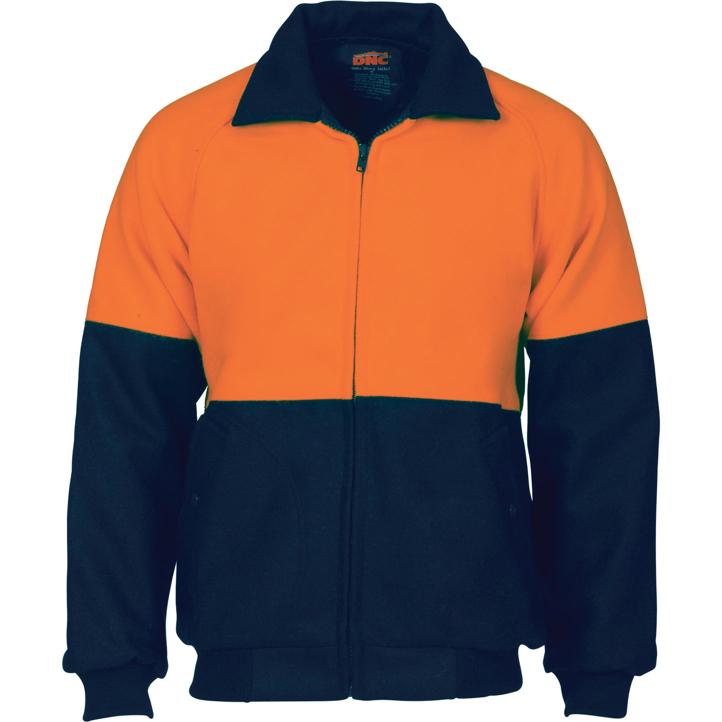 HiVis Two Tone Bluey Bomber Jacket