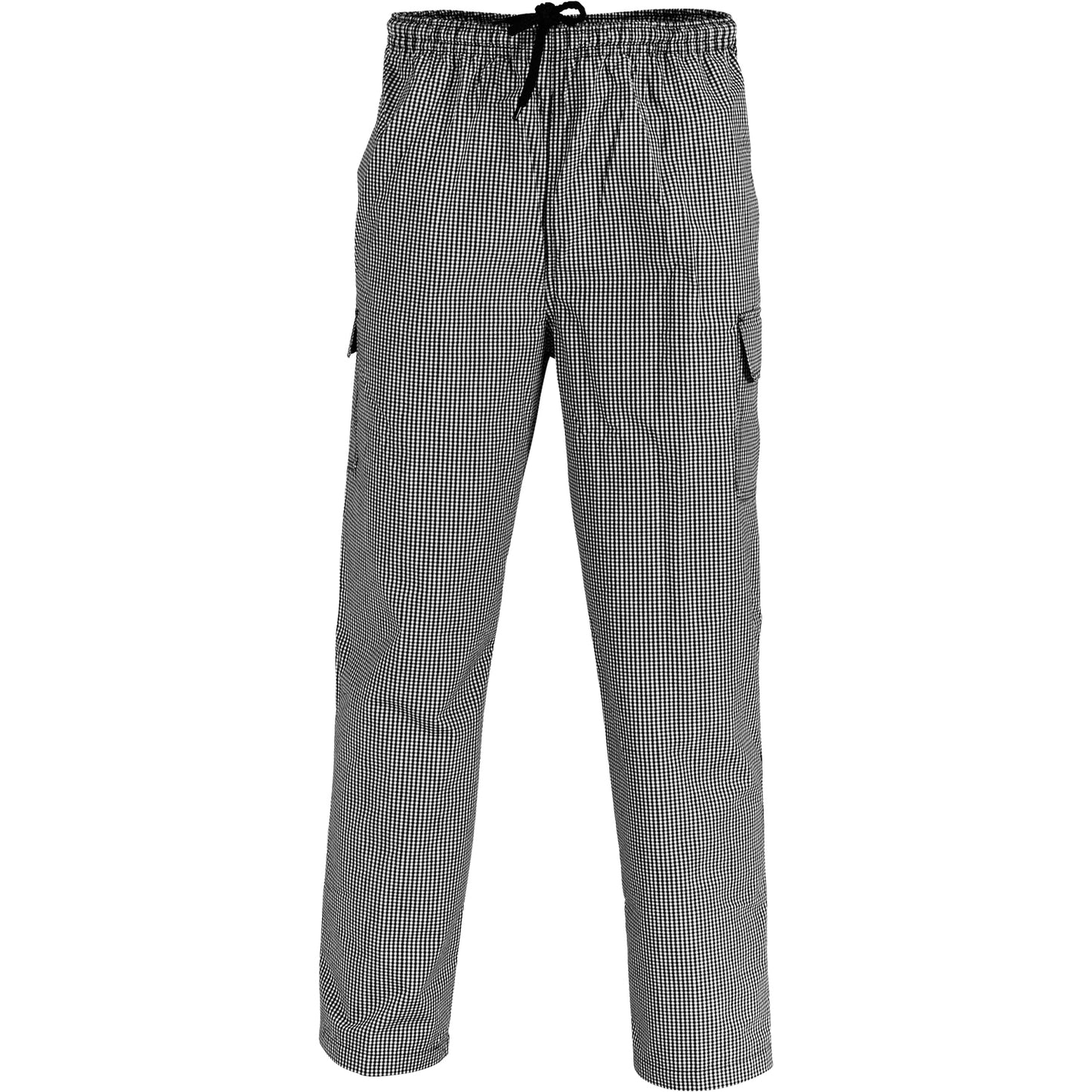 Drawstring Poly Cotton Cargo Pants