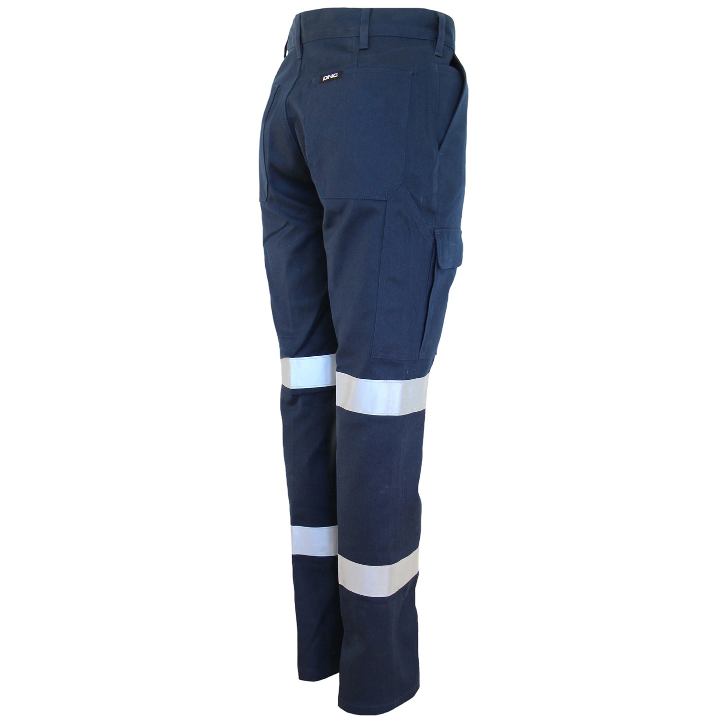 LADIES DOUBLE HOOPS TAPED CARGO PANTS