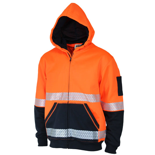 HiVis Segmented Tape Full Zip Hoodie