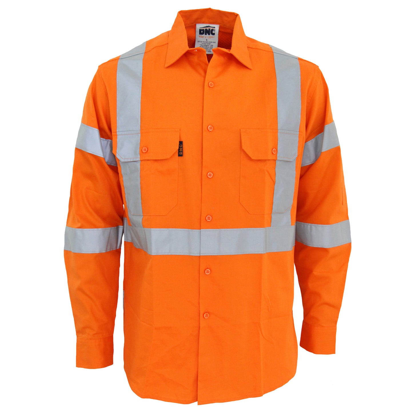 Hi-Vis 3 way vented "X" back & Biomotion taped shirt