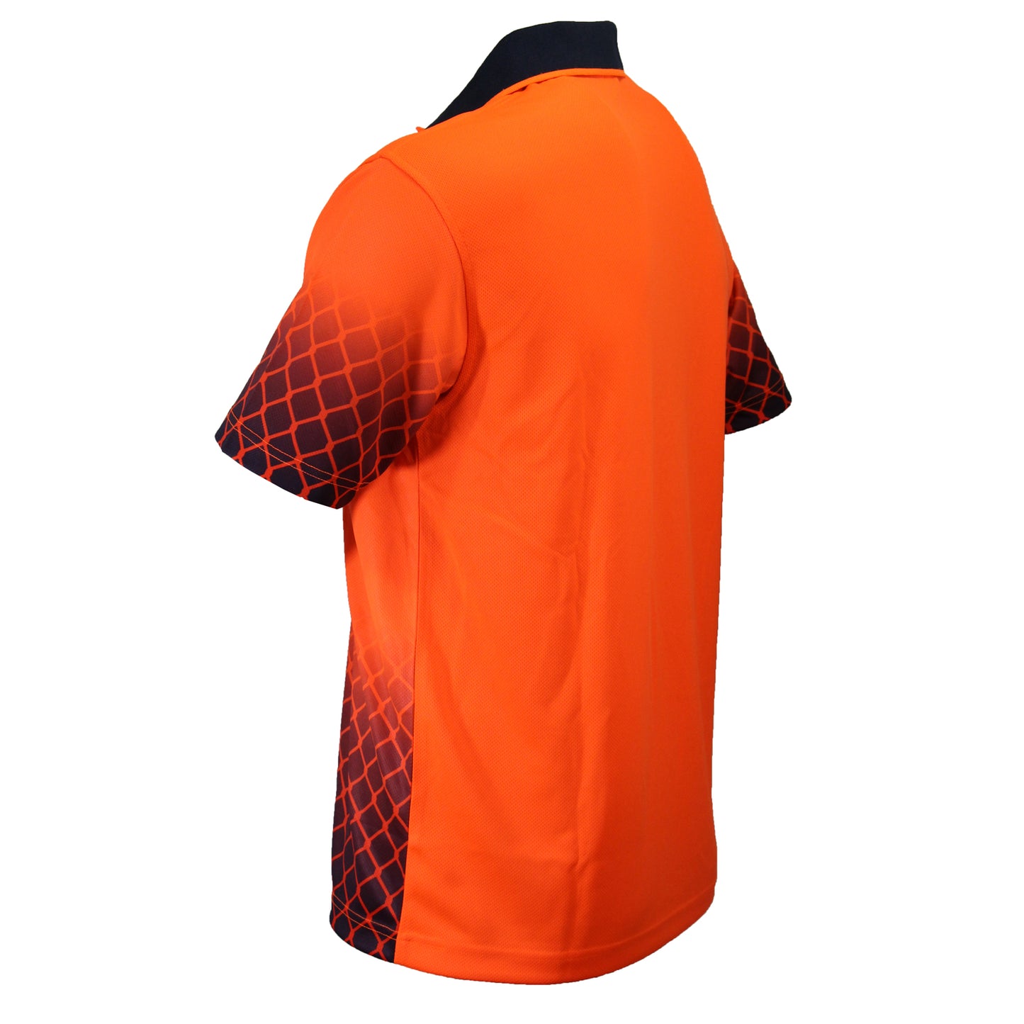 HiVis Sublimated Metal Mesh Polo