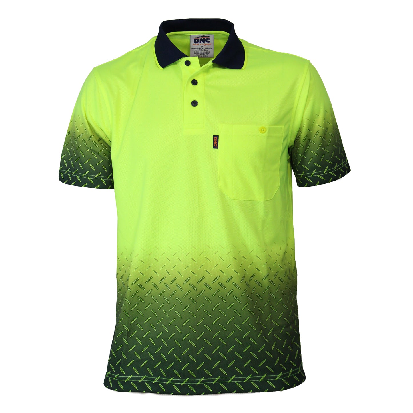 OCEAN HIVIS SUBLIMATED POLO