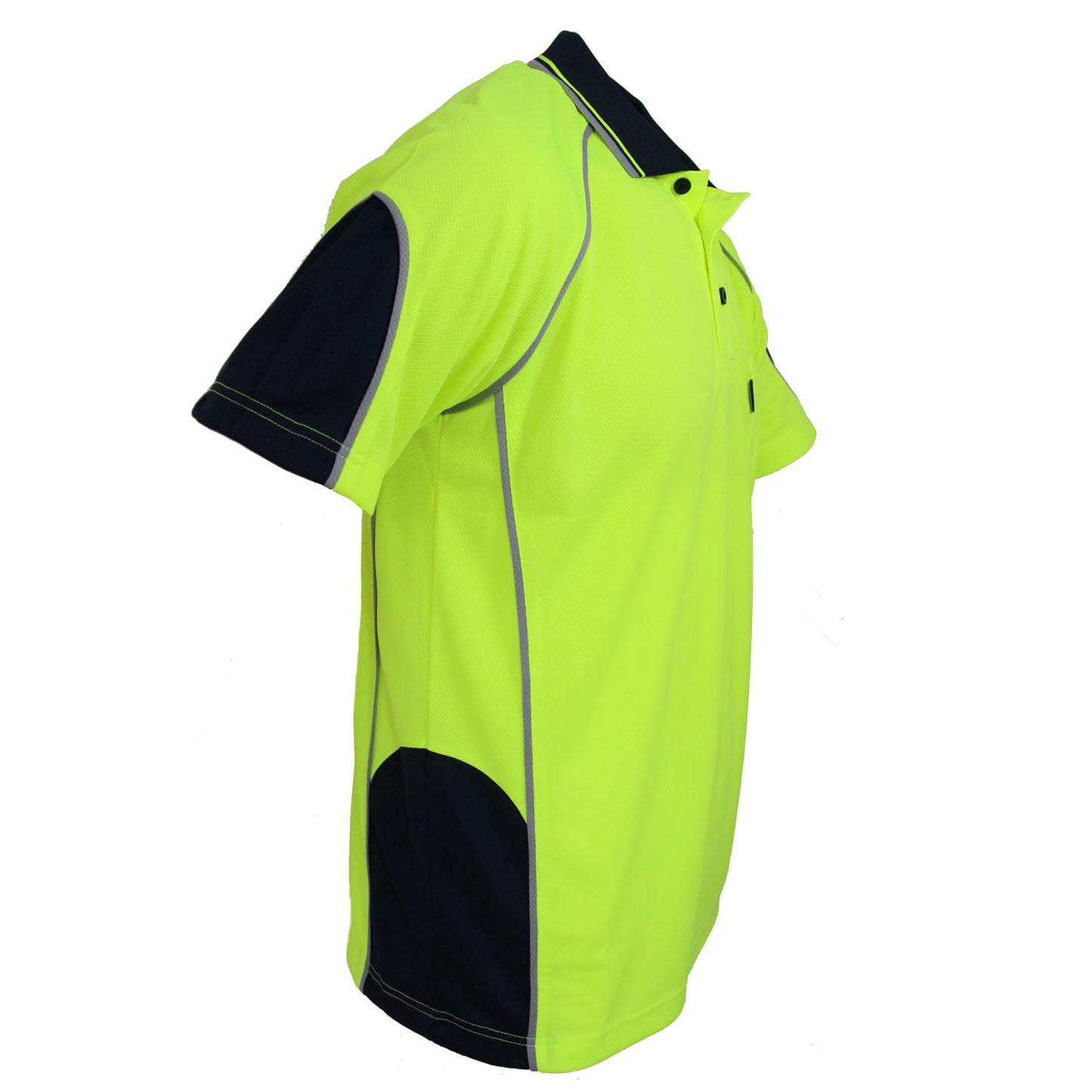 Hi-Vis Semicircle-piping Polo