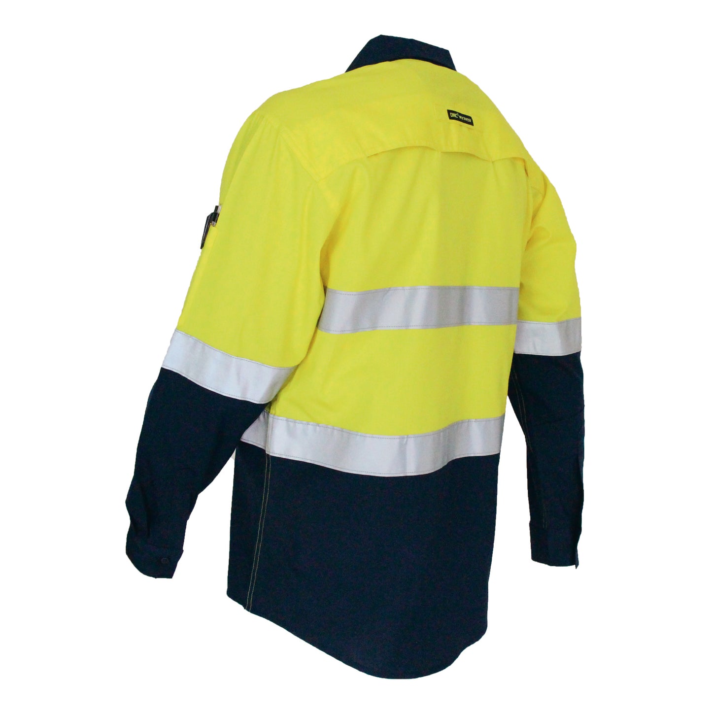 Two-Tone RipStop Cotton Shirt with Reflective CSR Tape. L/S