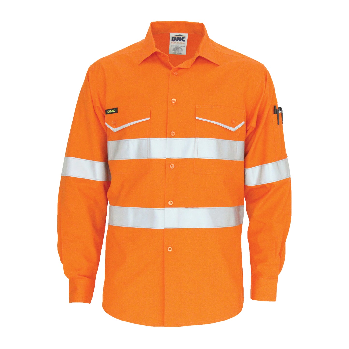 RipStop Cotton Cool Shirt with CSR Reflective Tape, L/S